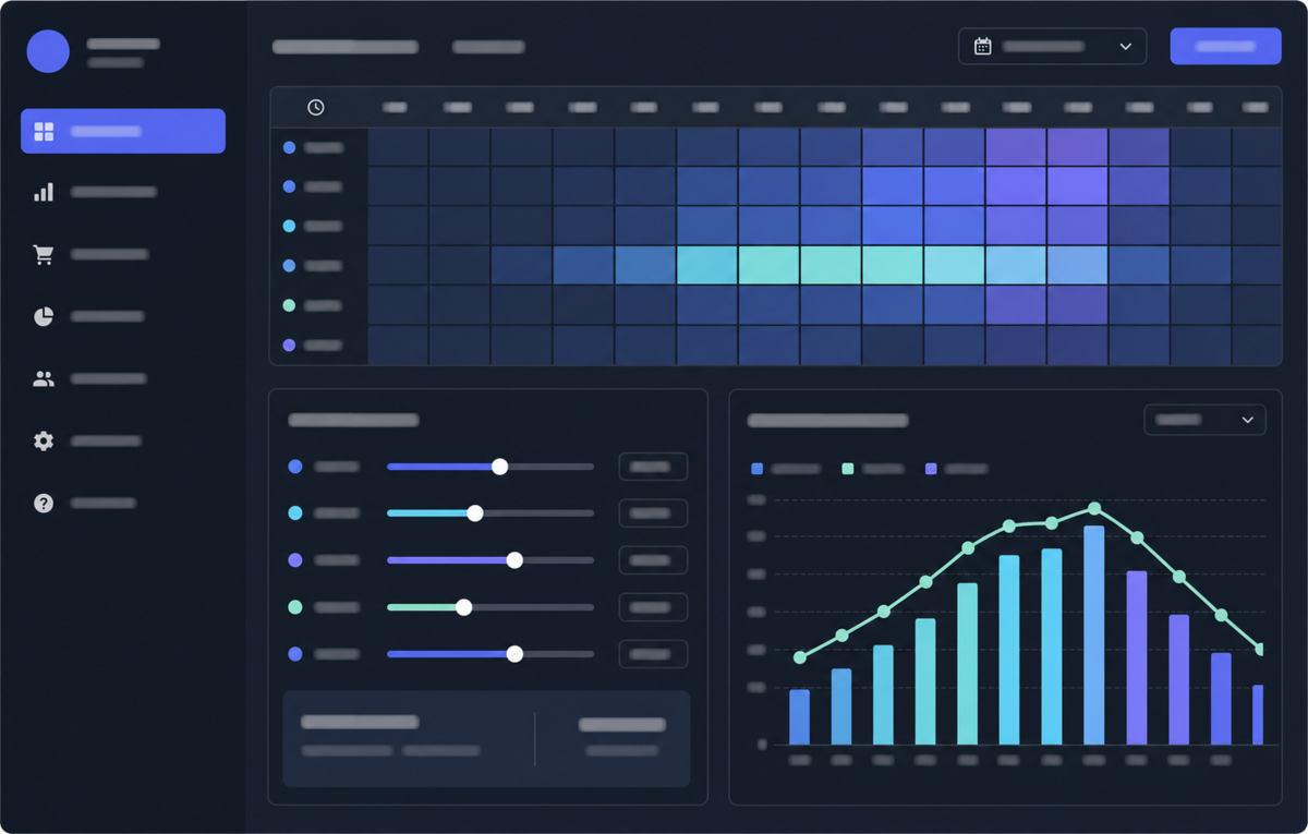 Re-time bidding to when buyers actually buy — Illustrative interface concept — not a shipped product