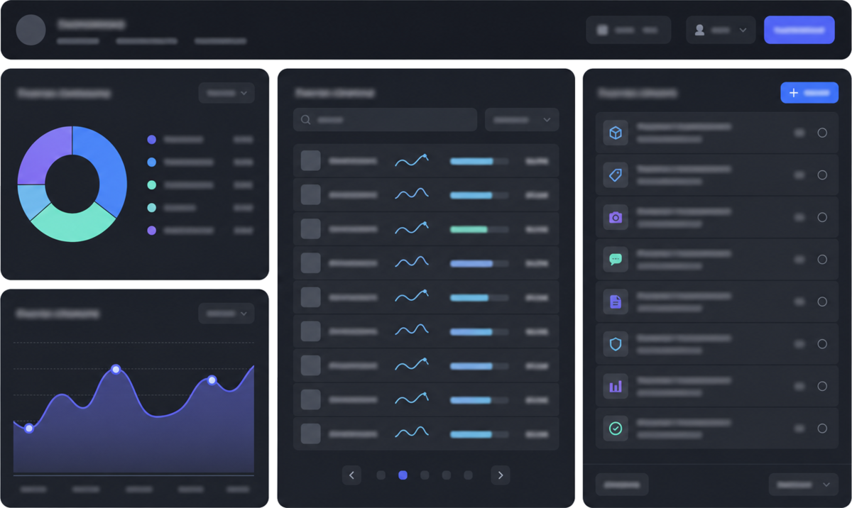 Shrink the returns hole — Illustrative interface concept — not a shipped product